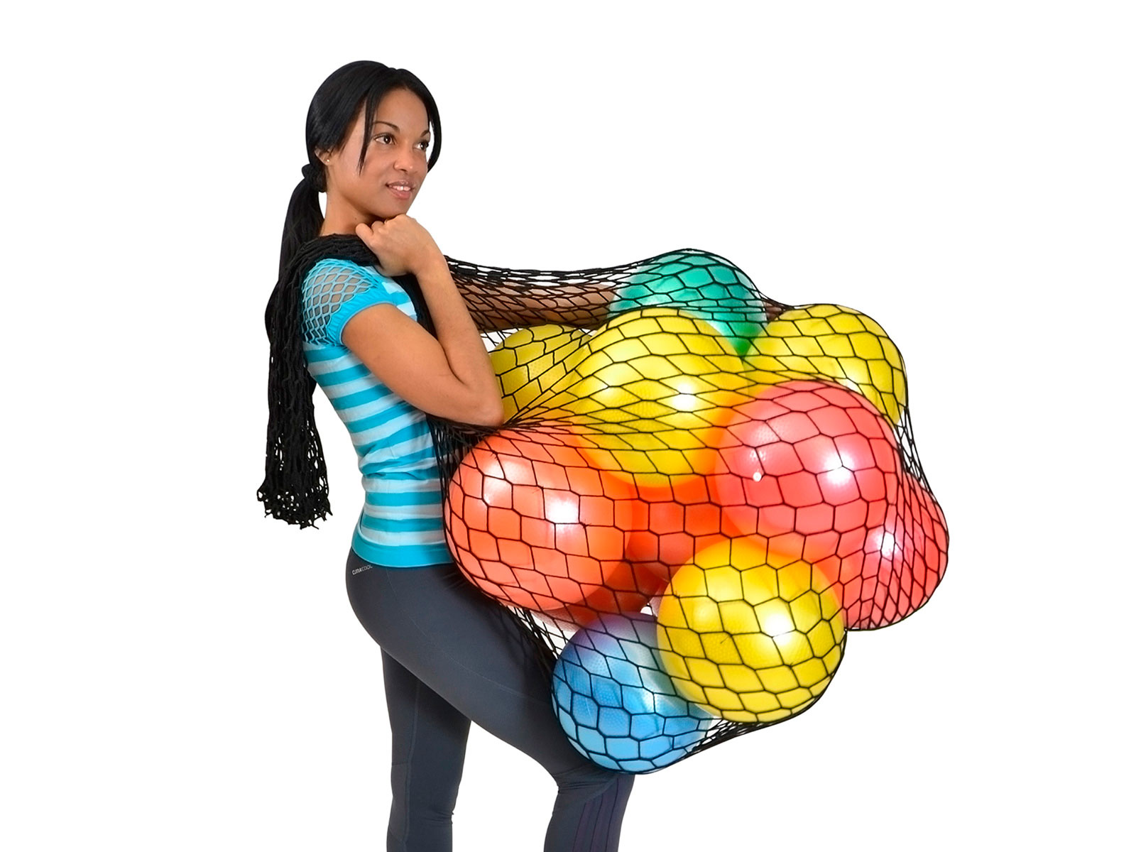 Pezzi Ball Net Ballnetz Aufbewahrung bis 120 cm