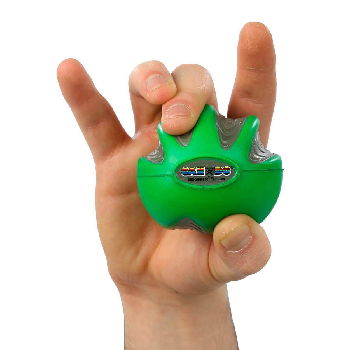 CanDo Digi-Squeeze Handtrainer gelb x-leicht Feinmotorik