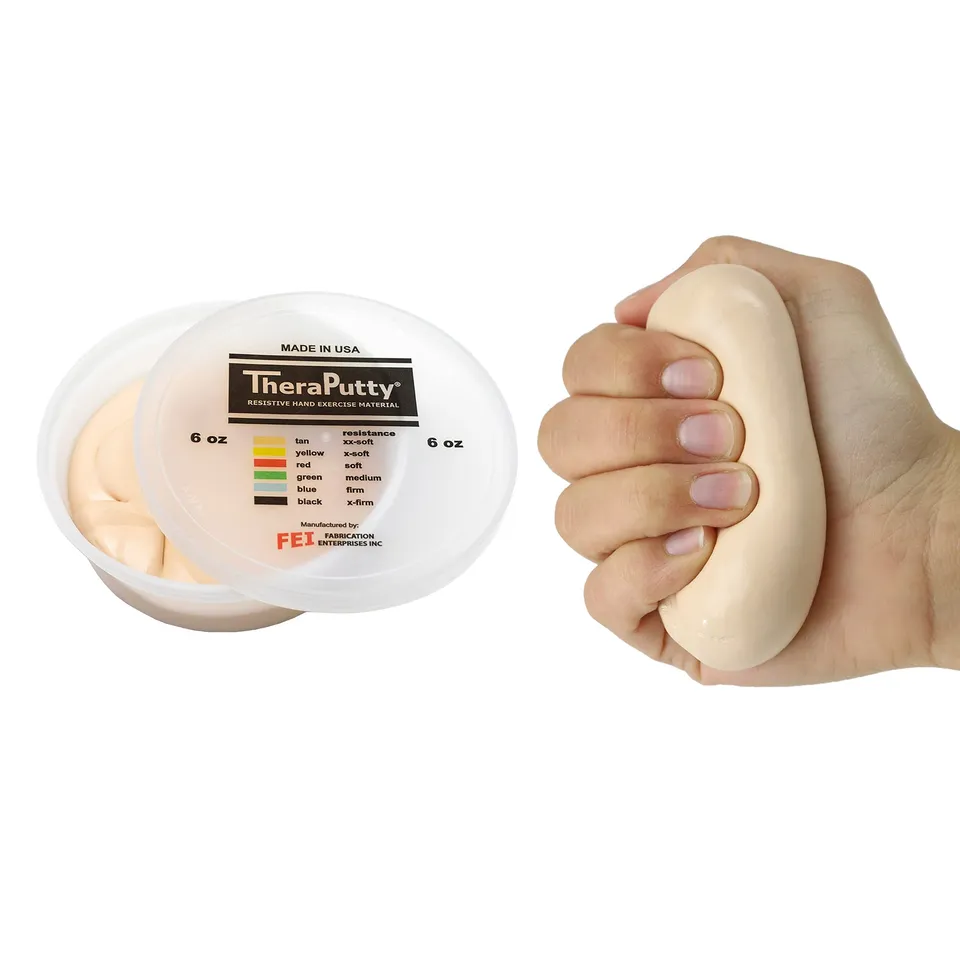 CanDo Theraputty Therapie-Knetmasse 170g Beige extra leicht