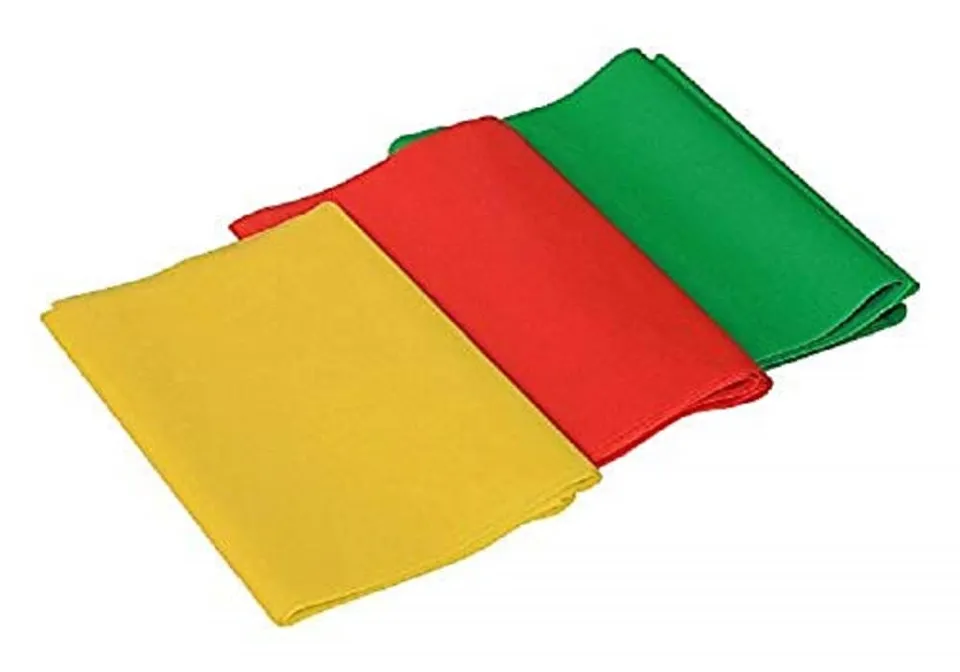 CanDo Trainingsband latexfrei 3er-Pack 1,5 m leicht