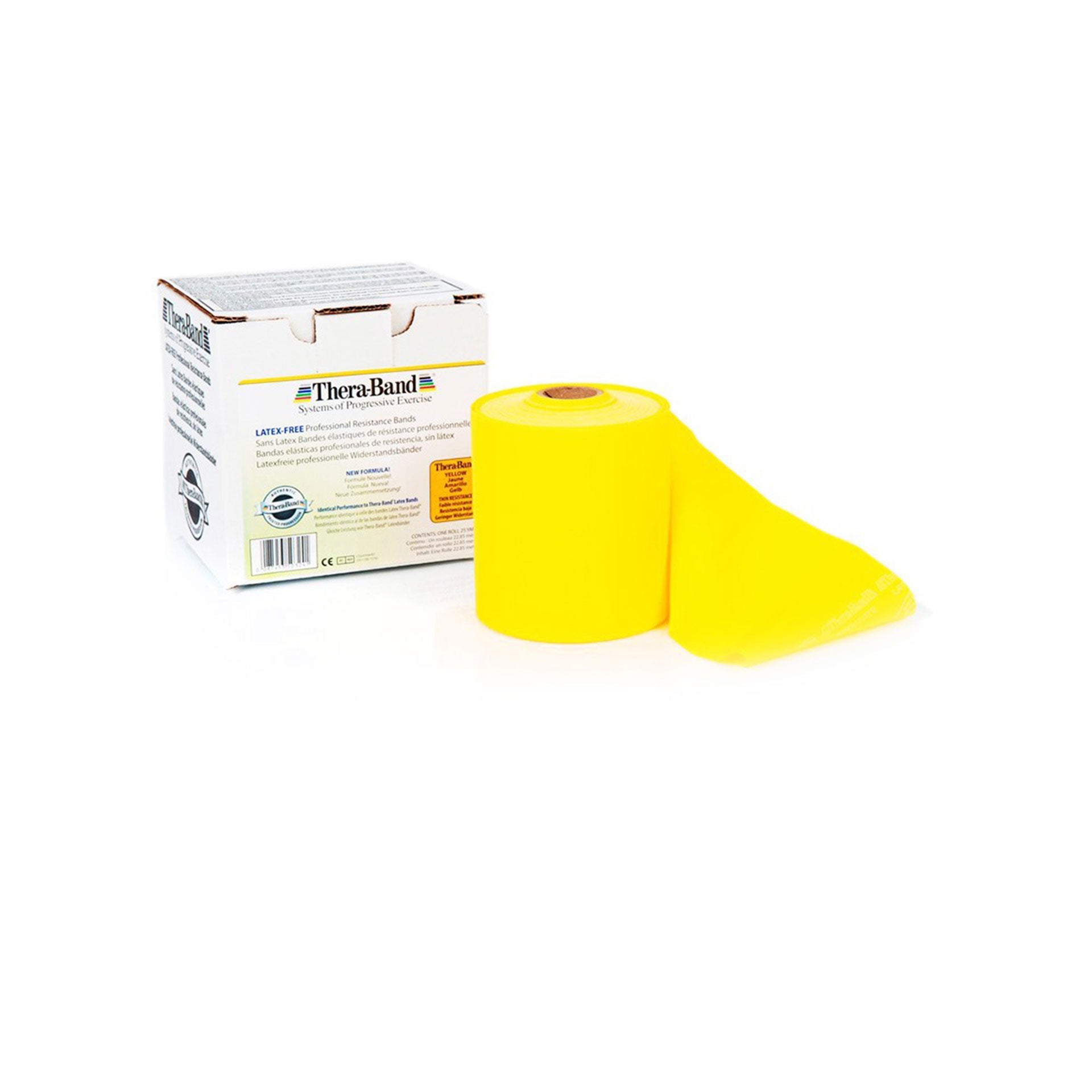 TheraBand latexfrei 22,85 m Fitnessband Rolle für Therapie