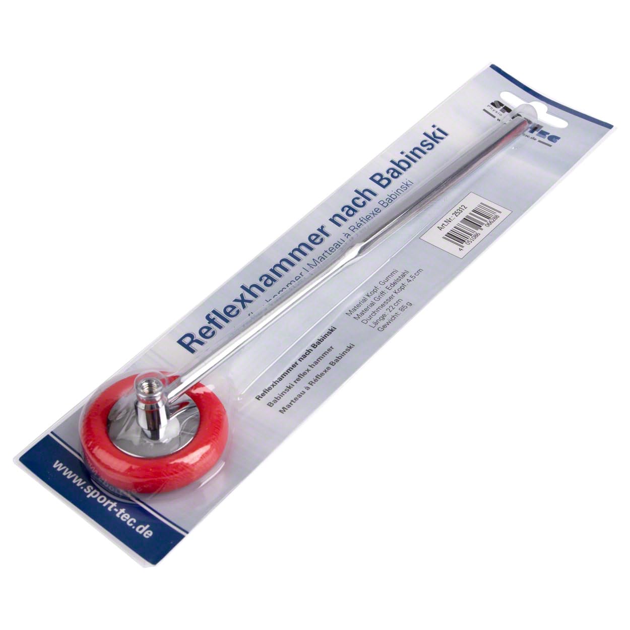 Sport-Tec Babinsky Reflexhammer Perkussionshammer 19,5 cm