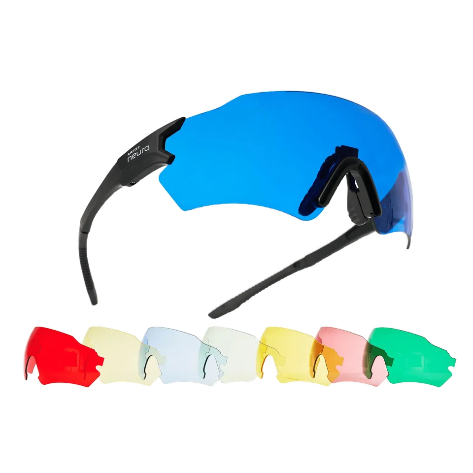ARTZT neuro Farbbrillen Sport Set 8 Farben UV-Schutz