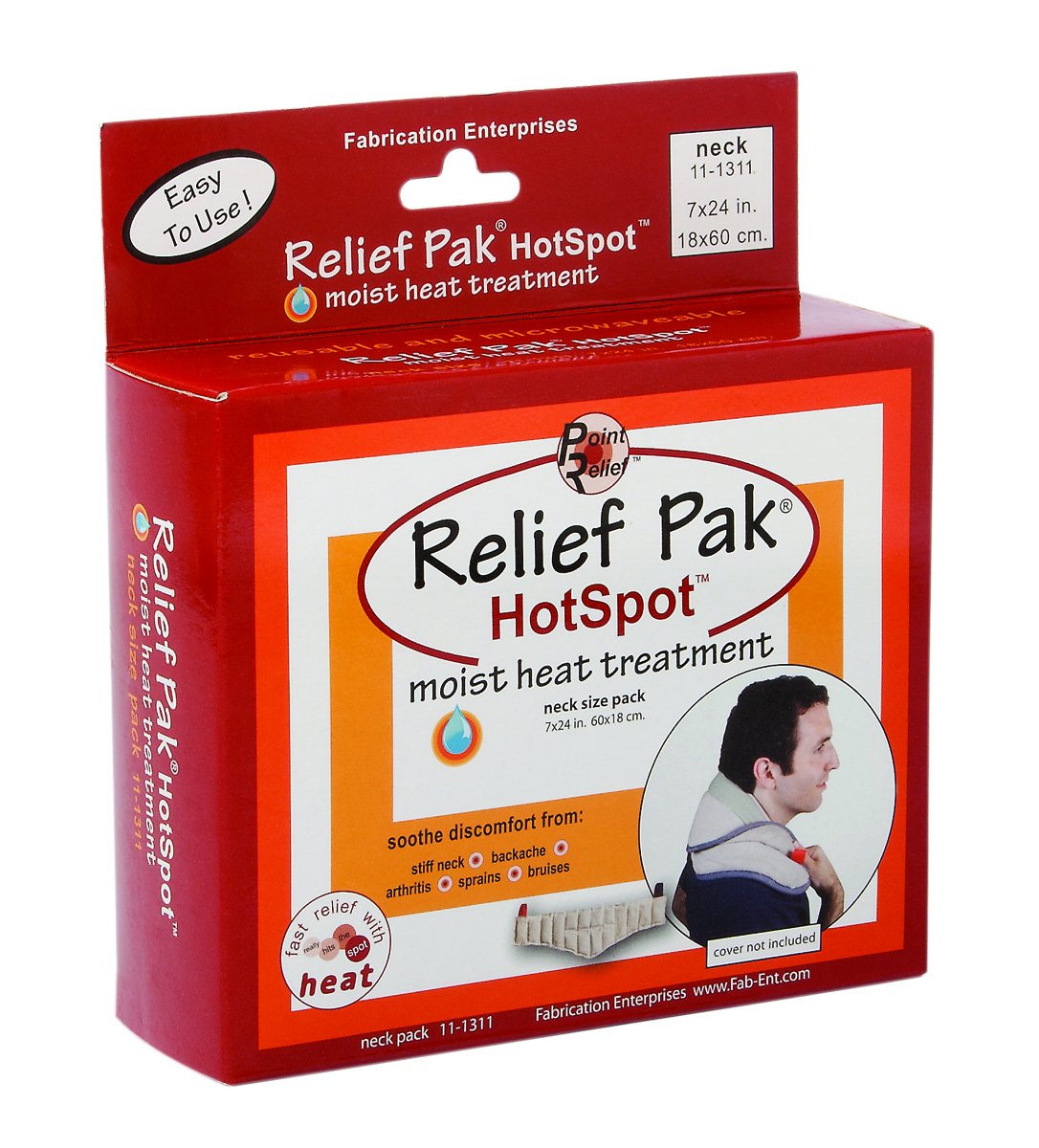 CanDo Relief Pak Wärmepackung Nacken 61 cm