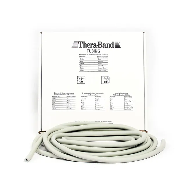 Artzt TheraBand Tubing Rolle 7,5 m Naturlatex 7 Stärken