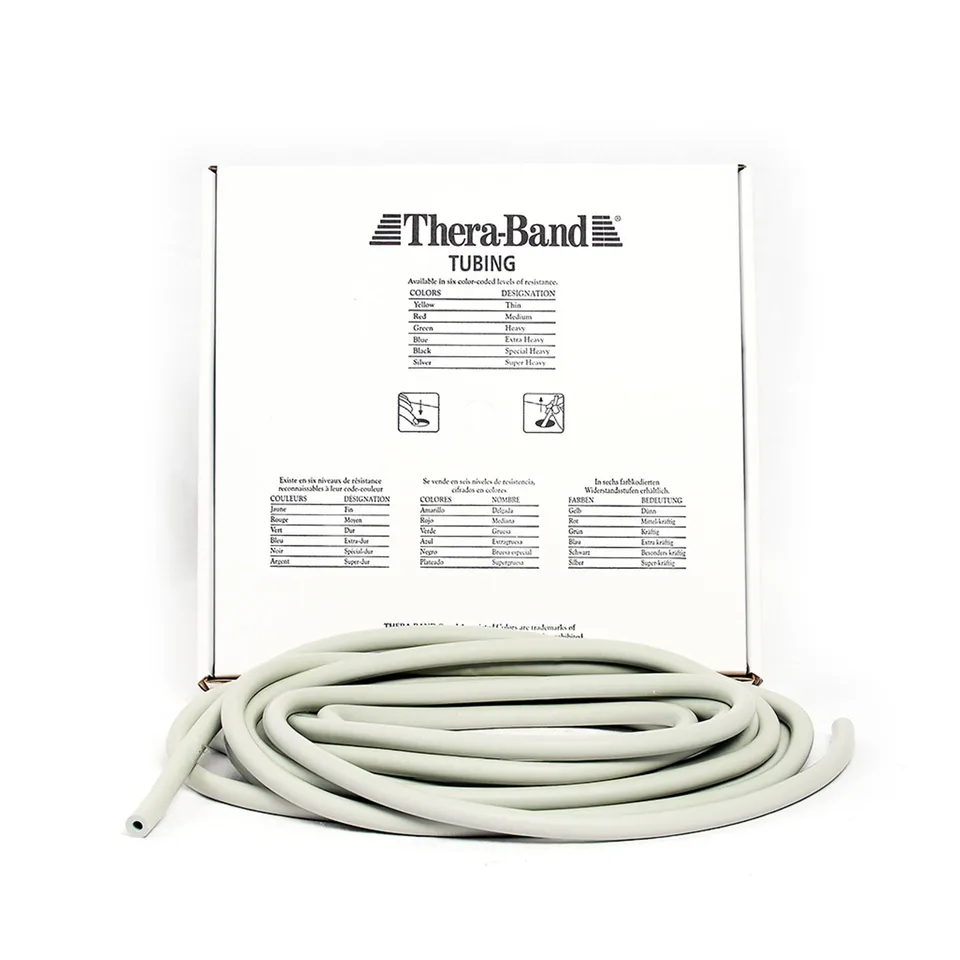 Artzt TheraBand Tubing Rolle 7,5 m Naturlatex 7 Stärken