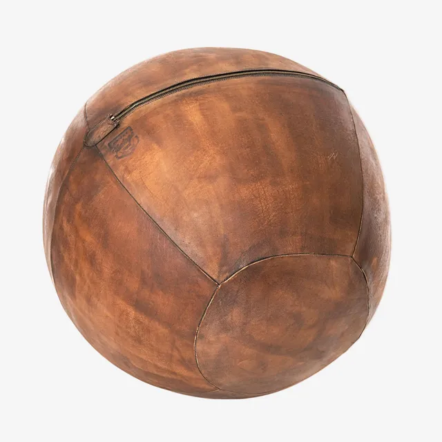Artzt Vintage Sitzball Leder 65 cm Pezziball Rindsleder
