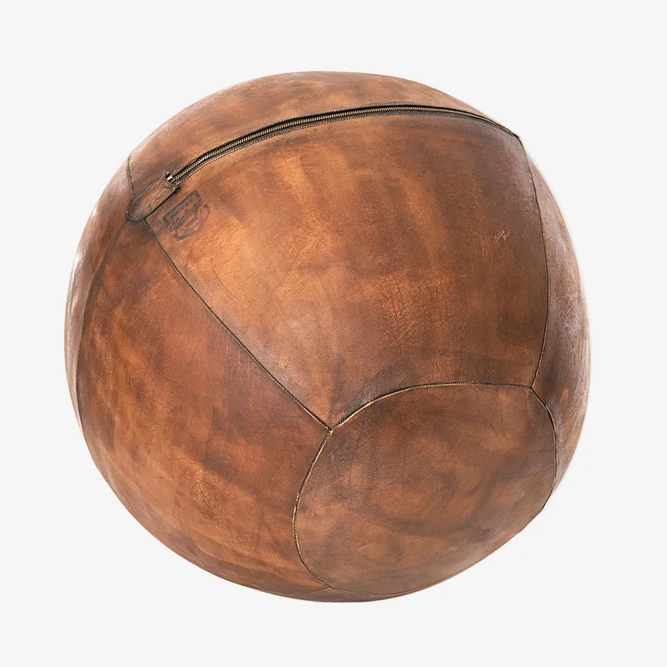 Artzt Vintage Sitzball Leder 65 cm Pezziball Rindsleder