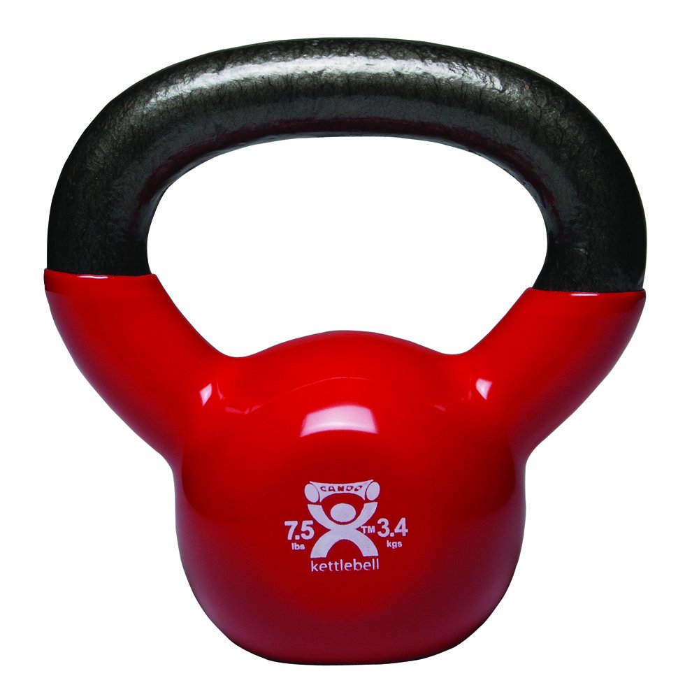CanDo weight series Kugelhantel 2,3 kg gelb Kettlebell