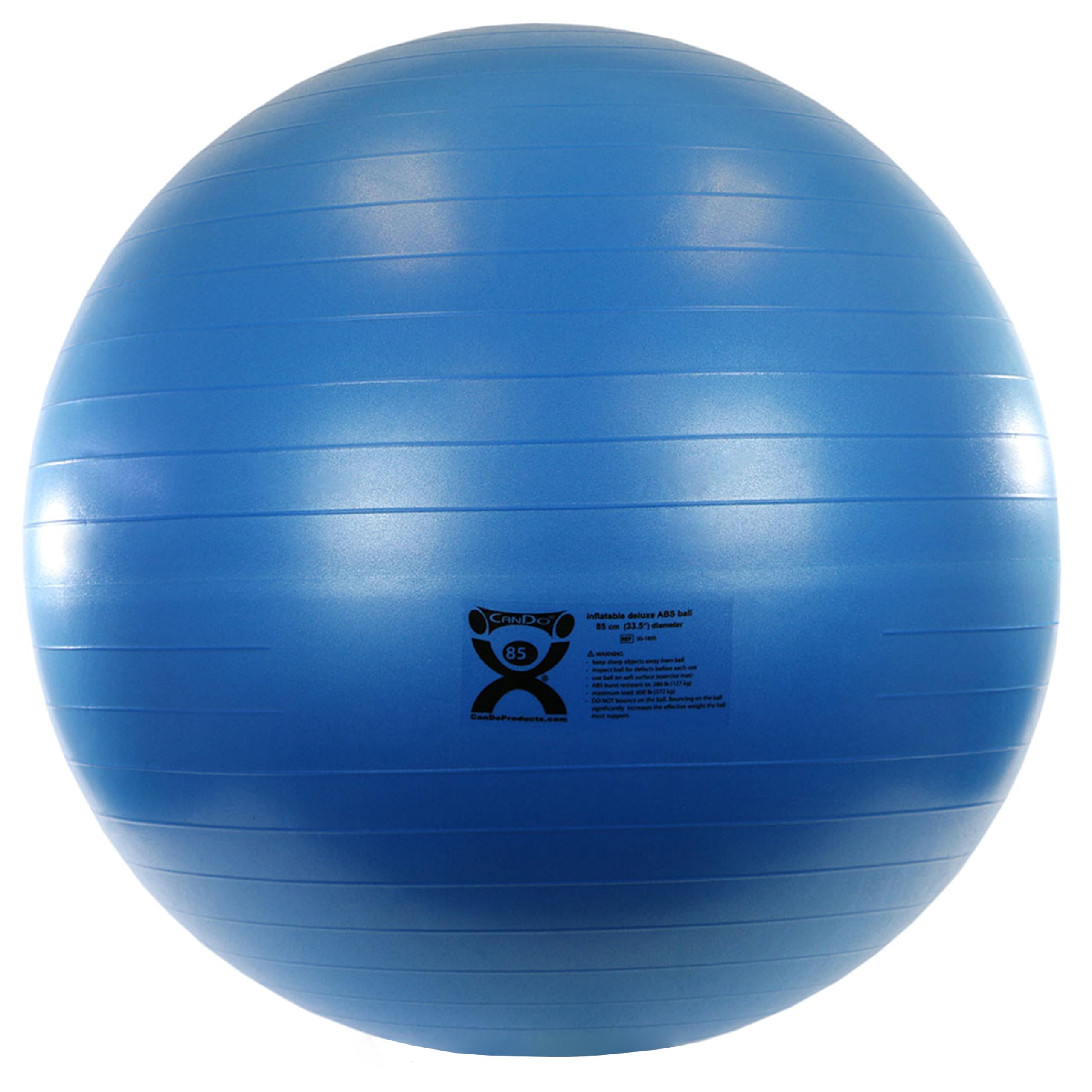 CanDo Gymnastikball Sitzball 55 cm orange Anti-Burst