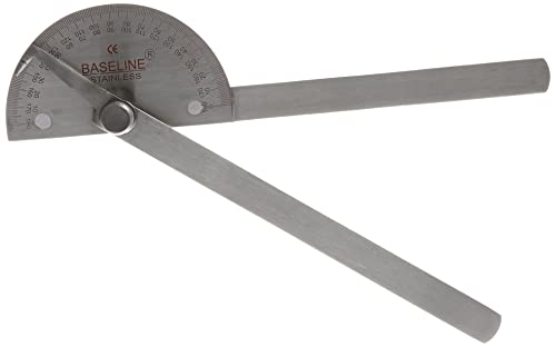 Baseline Goniometer Edelstahl 180° Winkelmesser 20,3 cm