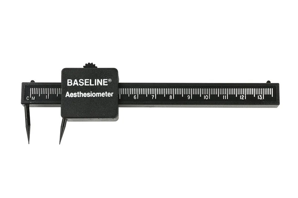 Baseline Evaluation Zweipunkt-Diskriminator Ästhesiometer 14 cm