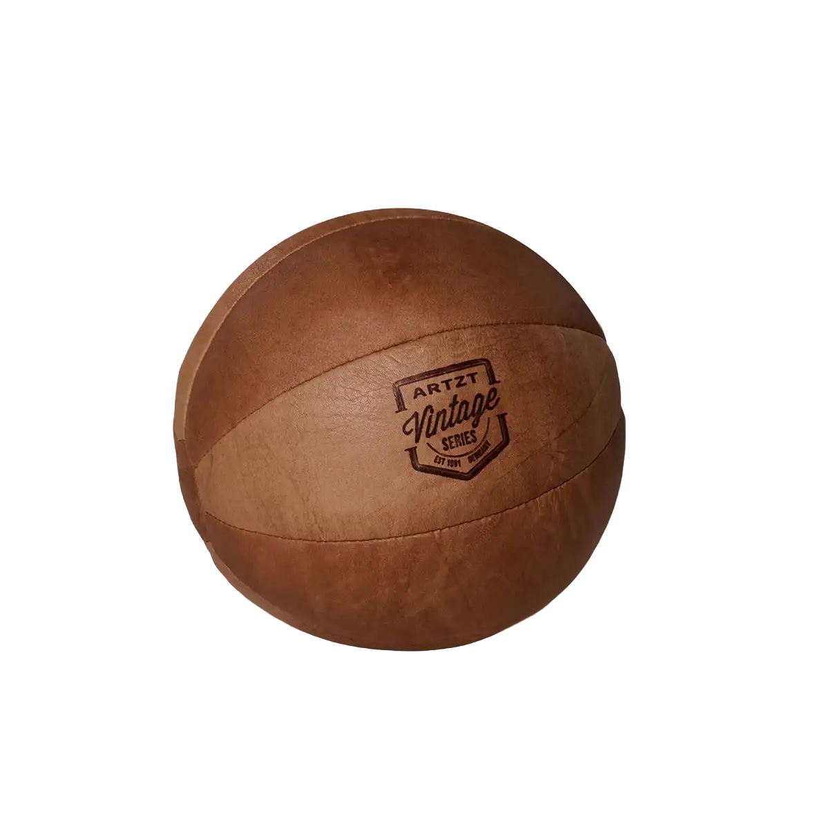 Artzt Vintage Medizinball Echtleder 2 kg