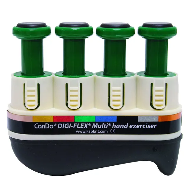 CanDo Digi-Flex Handtrainer Fingertrainer grün mittel 4 Knöpfe