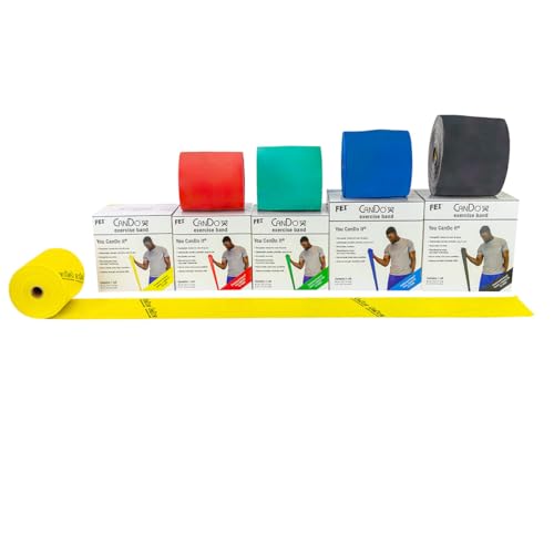 CanDo exercise bands Trainingsband 5er Set 46 m