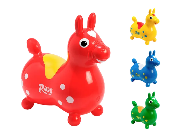 Pezzi Toys Rody Hüpfpferd aufblasbar für Kinder