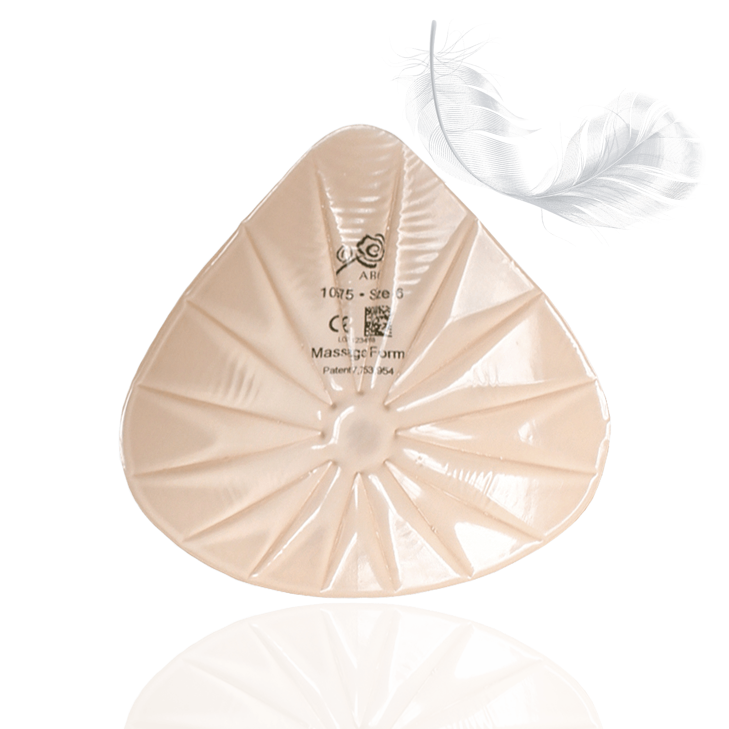 ABC Massage Massageform Air Brustprothese leicht Welle