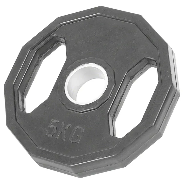 Sport-Tec Sport & Fitness Olympia Hantelscheibe 5 kg Gummi