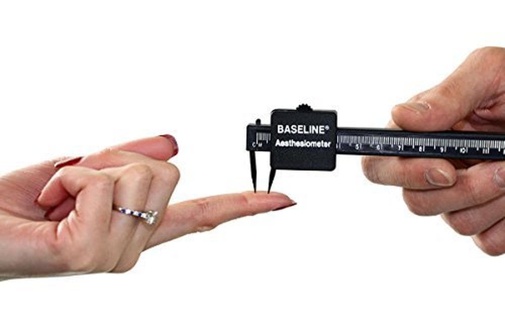 Baseline Evaluation Zweipunkt-Diskriminator Ästhesiometer 14 cm