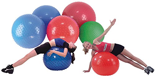 CanDo Sensi-Ball Gymnastikball Noppen orange 55 cm