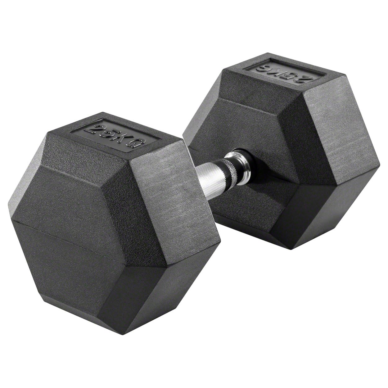 Sport-Tec Hex Kompakthantel 5 kg Gummi Kurzhantel