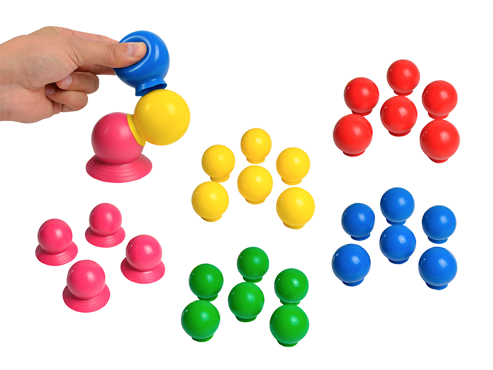 Pezzi Physiotherapy Thera Bolly Saugnapf Bälle 28 Stück