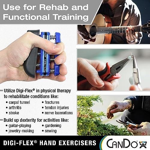 CanDo Digi-Flex Handtrainer Fingertrainer gelb leicht