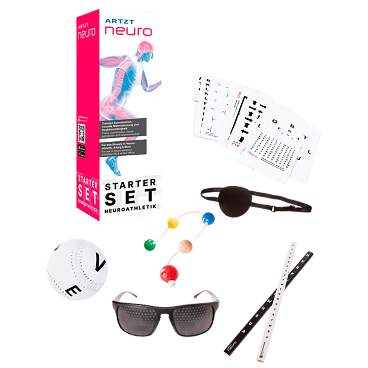 Artzt ARTZT neuro Starter Set Augentraining 5-teilig