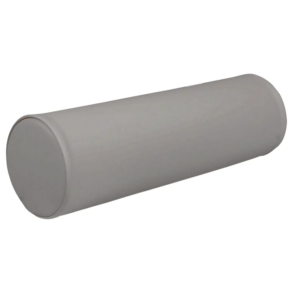 Sport-Tec Lagerungsrolle Knierolle 15x50cm Grau Kunstleder