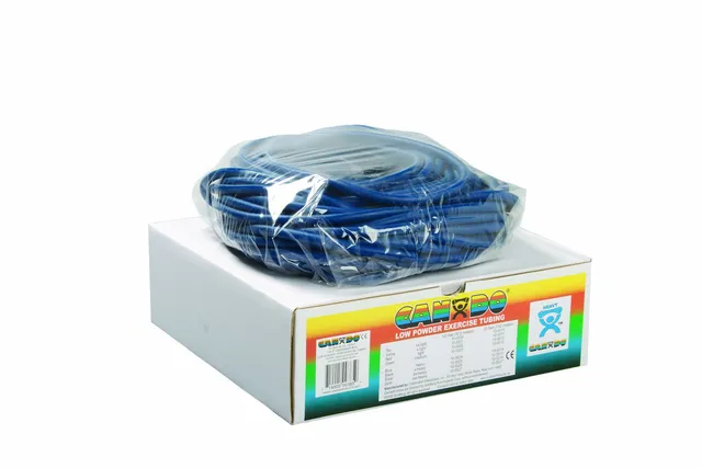 CanDo Power Tube Fitnesstube 30,5 m blau schwer