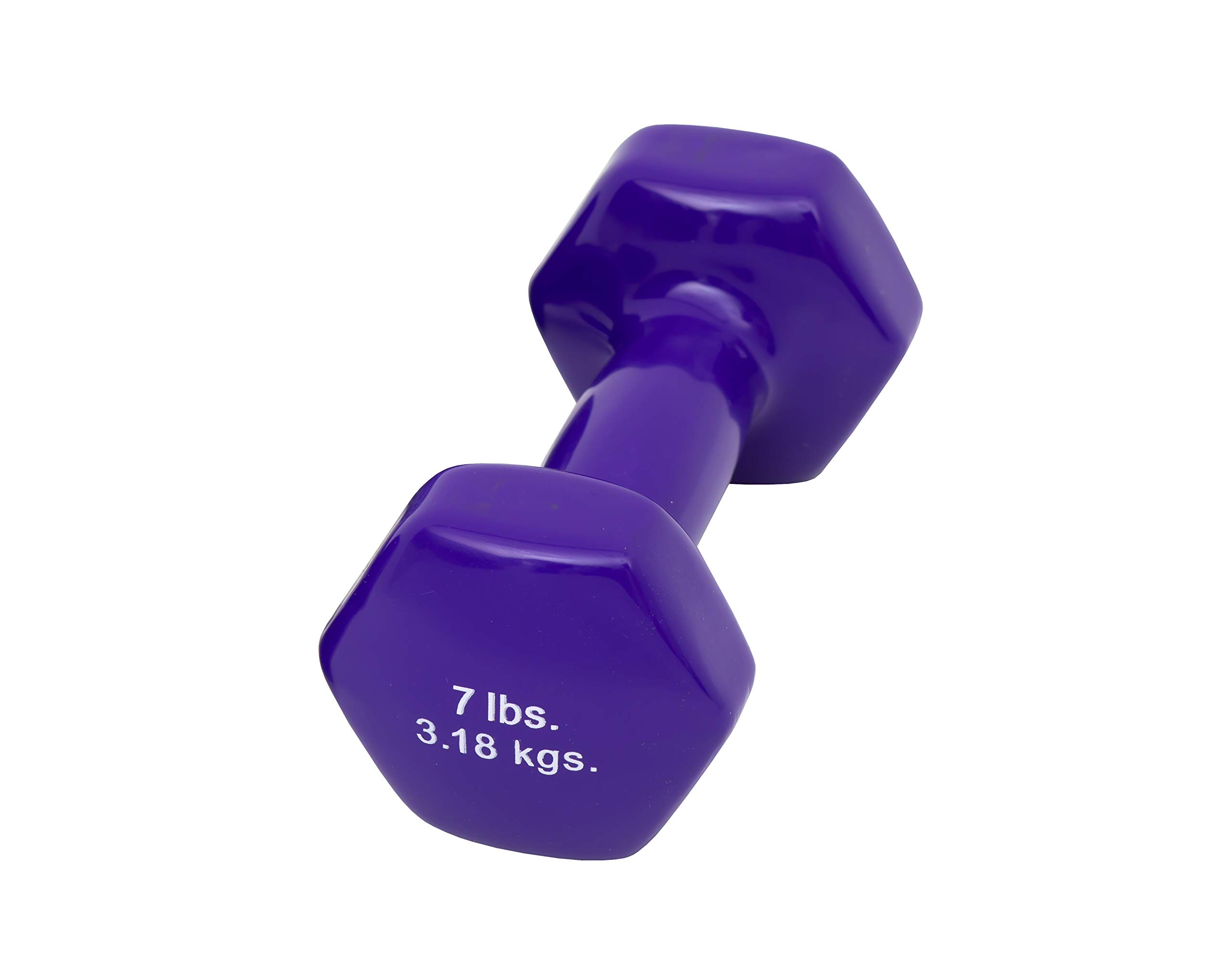 CanDo weight series Kurzhantel Vinyl 2,27 kg Blau Gusseisen