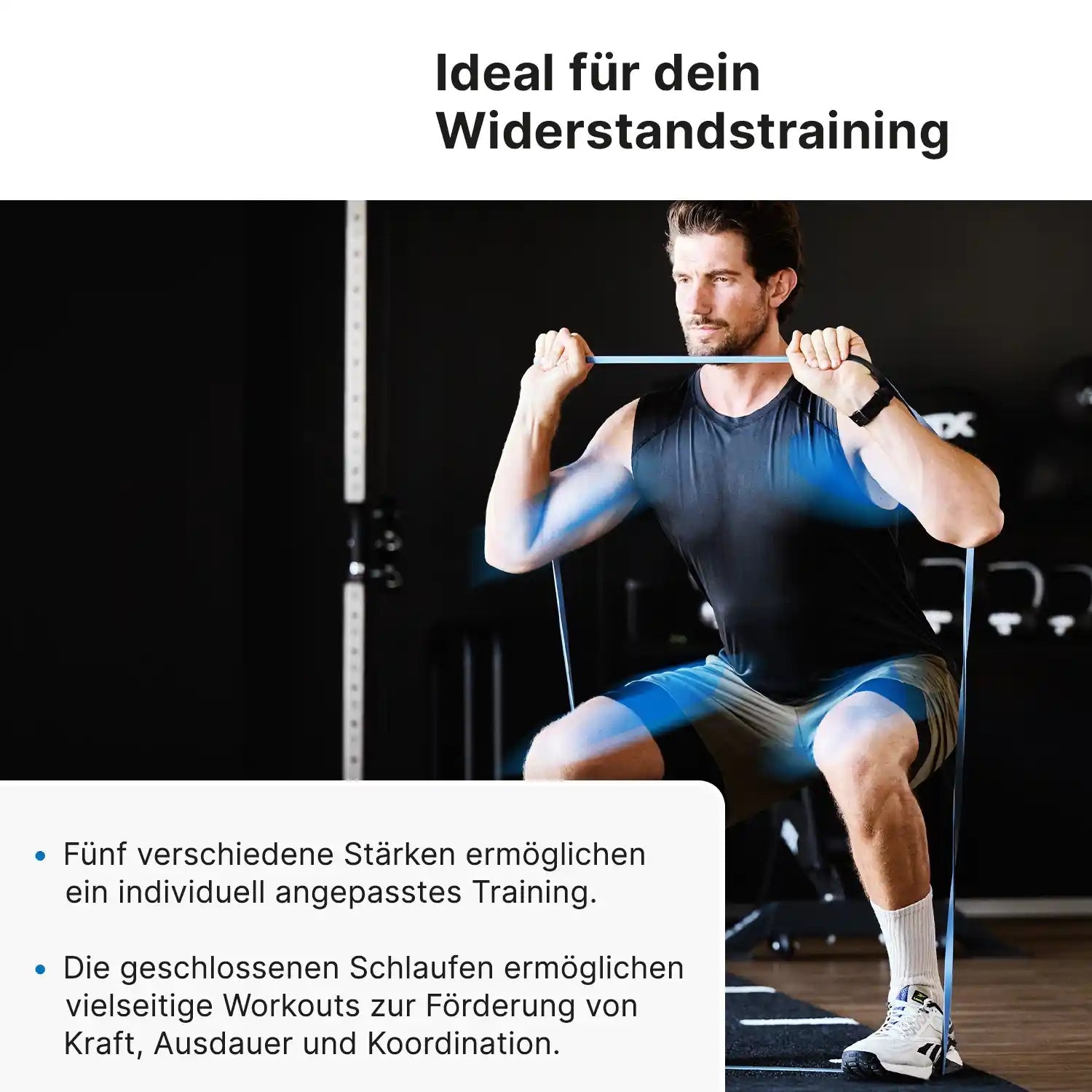 ARTZT thepro Power Bands Fitnessbänder 5er Set Classic