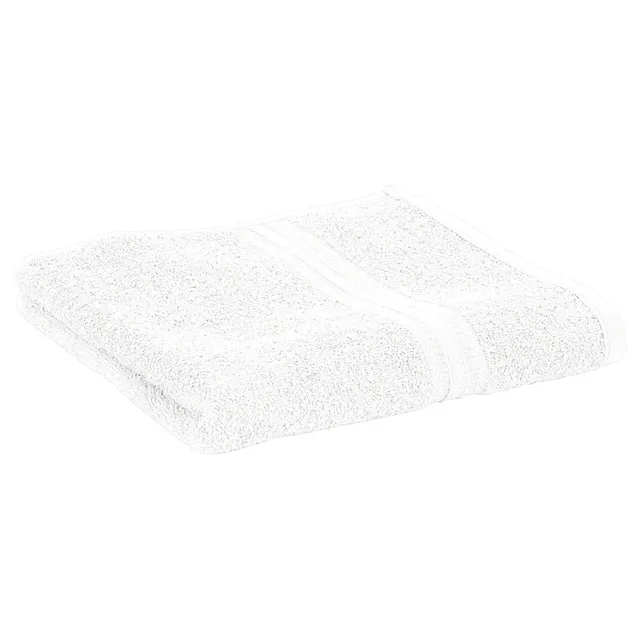 Sport-Tec Wellness Handtuch Baumwolle 100x50 cm weiß Frottee