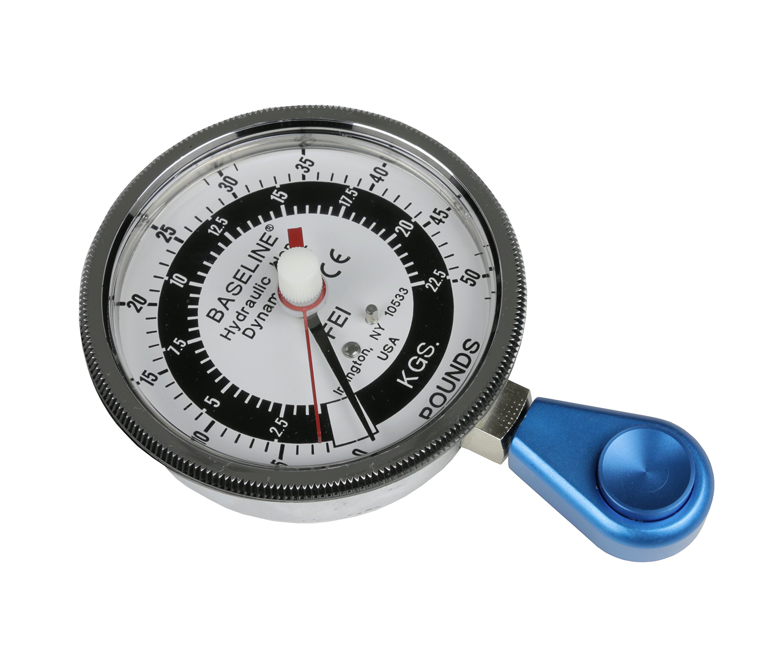 CanDo Baseline Pinch Gauge LiTE 50 lb analog