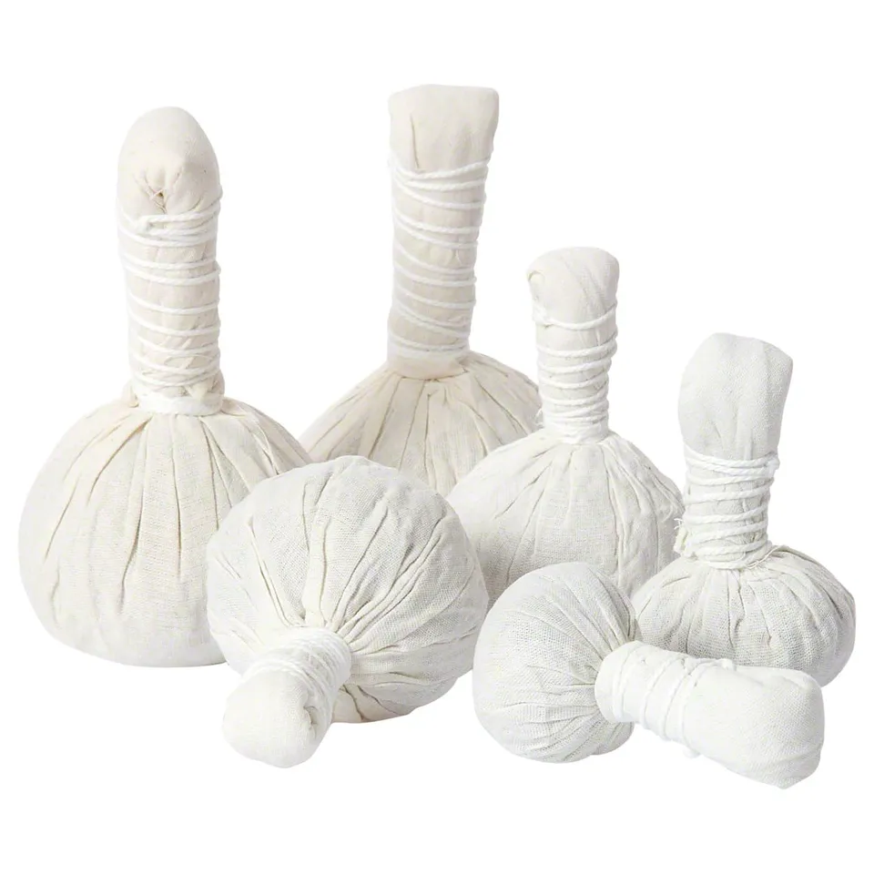 Sport-Tec Wellness Kräuterstempel 6er Set Thai Massage