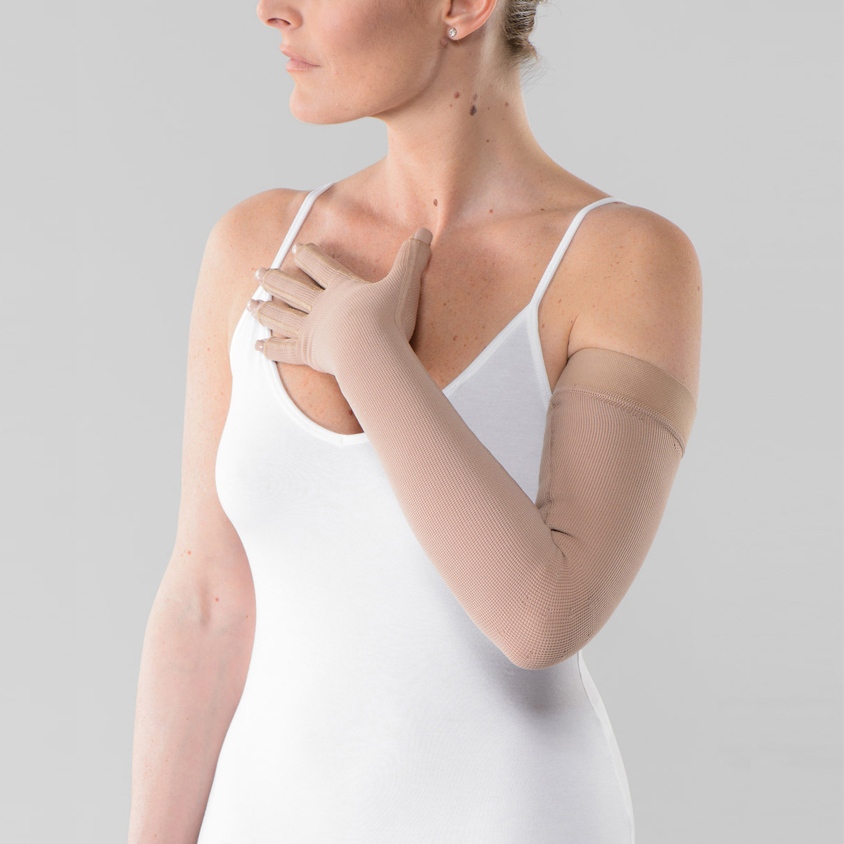 Varisan Flat Armstrumpf mit Handschuh bei Lymphödem