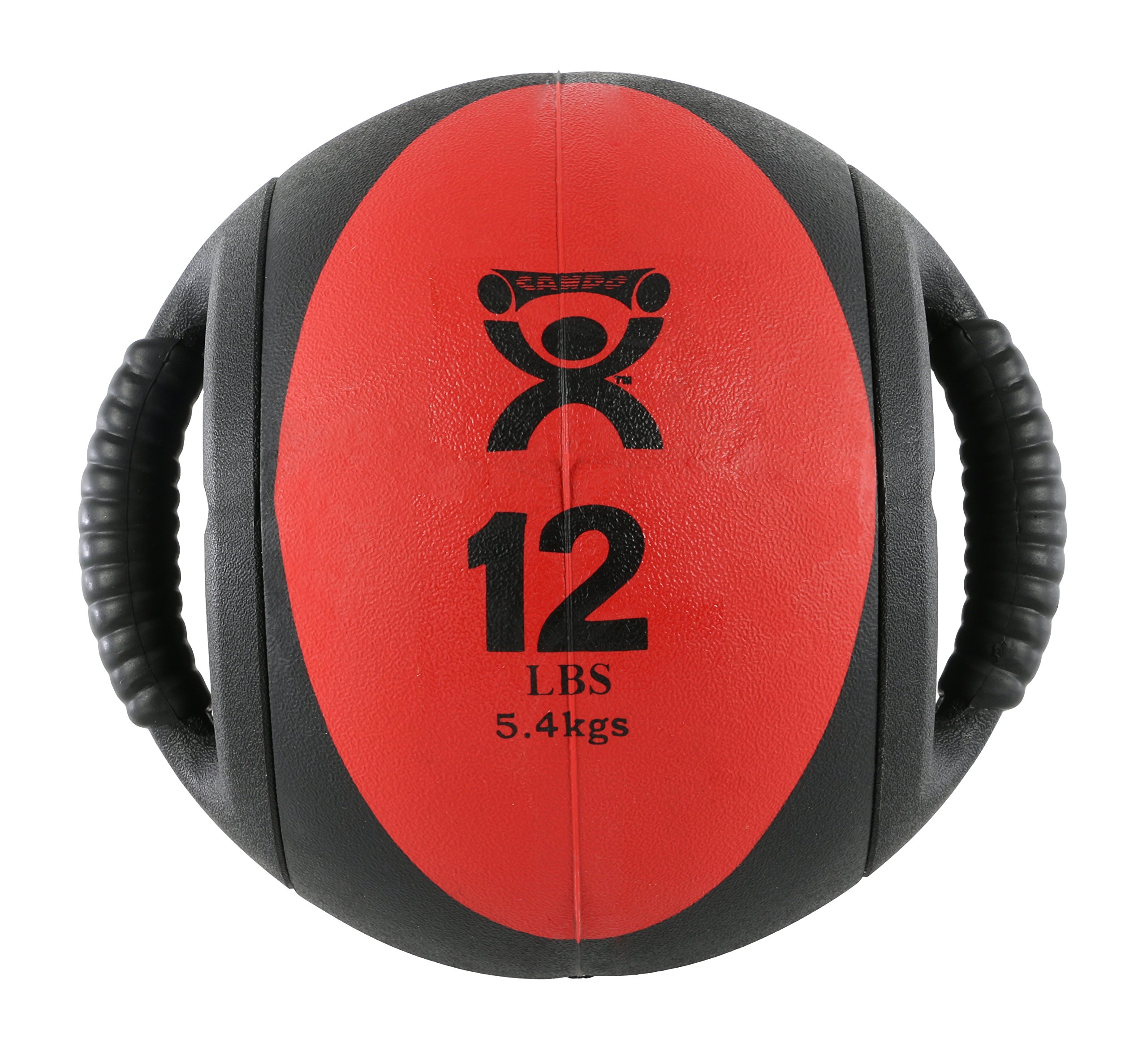 CanDo weight series Medizinball Doppelgriff 5,5 kg rot