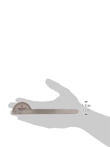 CanDo Baseline Robinson Goniometer 15 cm Edelstahl 180°