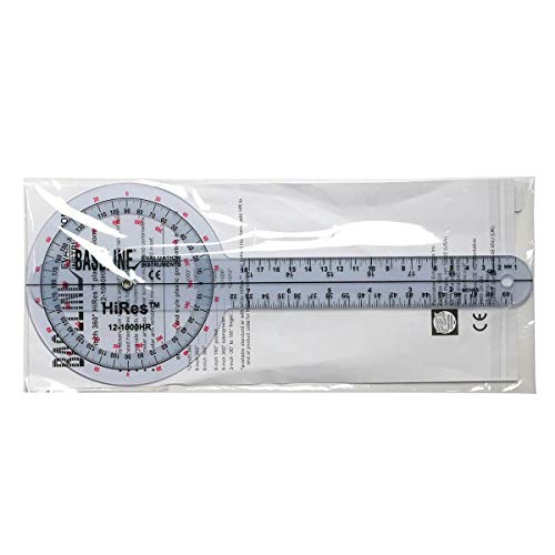 Baseline Goniometer HiRes Kunststoff 360° 20 cm