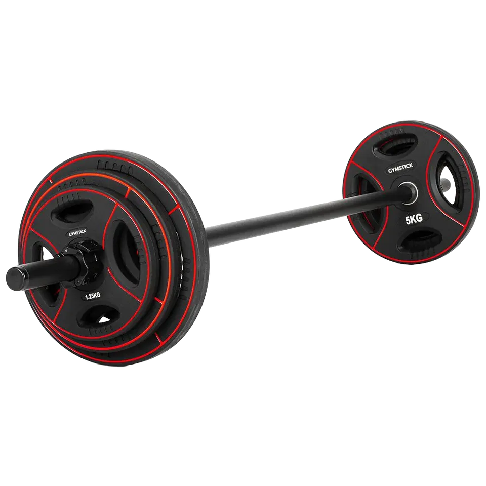 ARTZT thepro Gymstick Pro Pump Langhantelset 20 kg Eisen