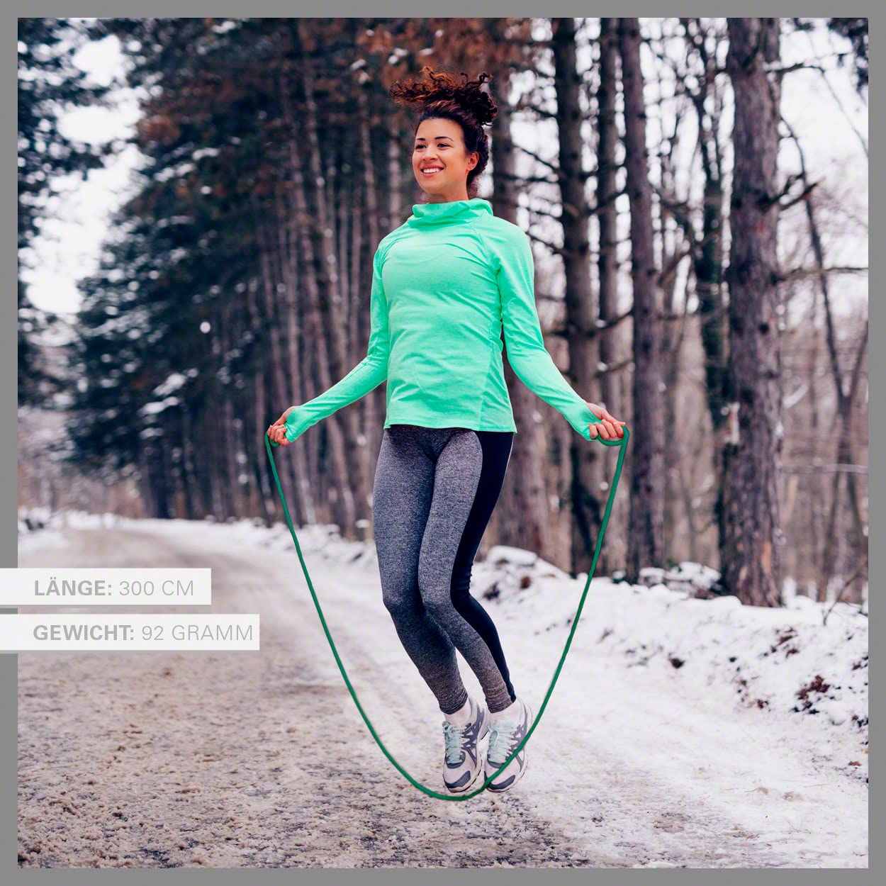 Sport-Tec Springseil 300 cm blau Nylon 9 mm