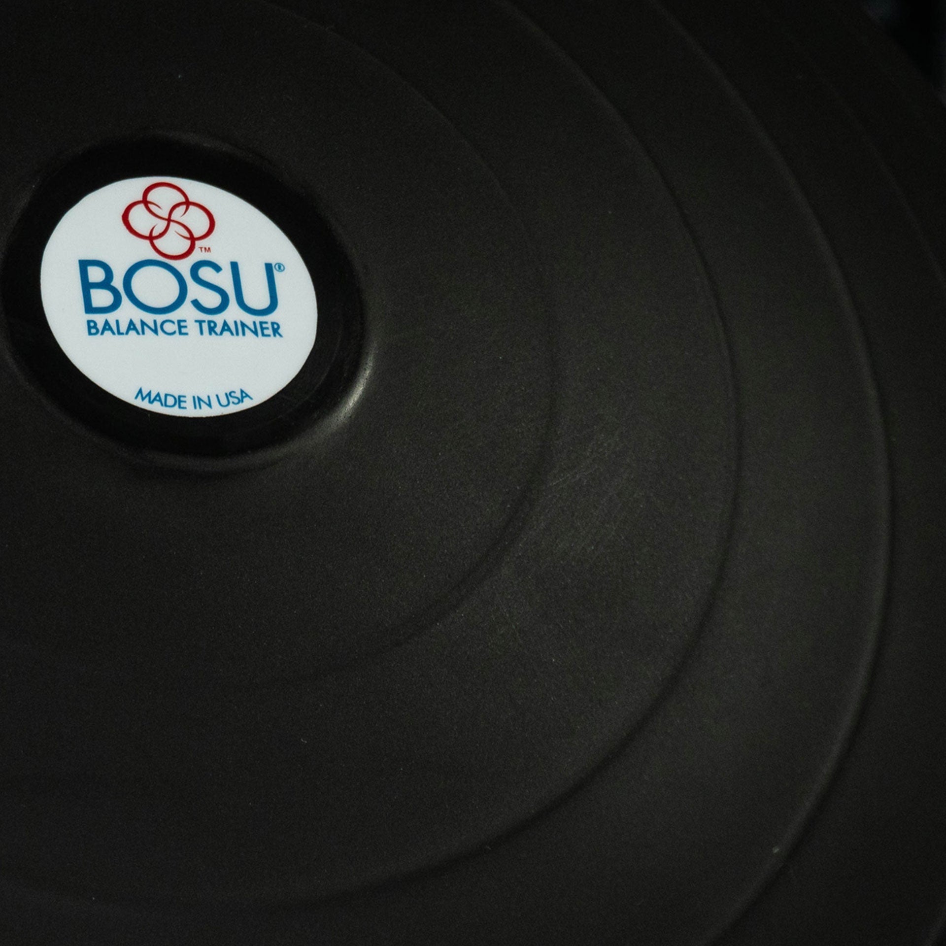 BOSU Bosuball Pro Black Balance Trainer schwarz beidseitig