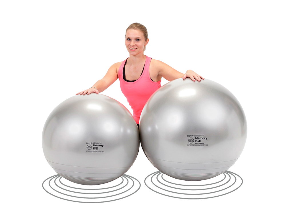 PEZZI Fitness Memory Ball Gymnastikball Sitzball standsicher