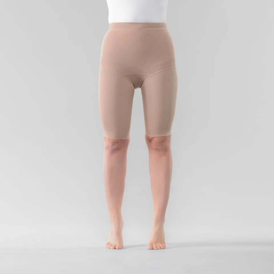 Varisan Flat Pantaloncini Kompressionshose Flachstrick Lymphödem