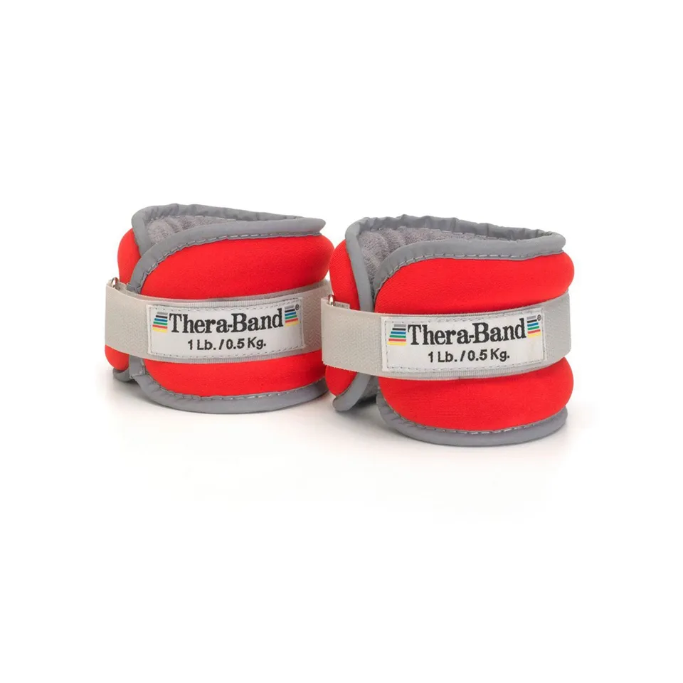 TheraBand Gewichtsmanschetten 2er Sand Klett Hand Fuß