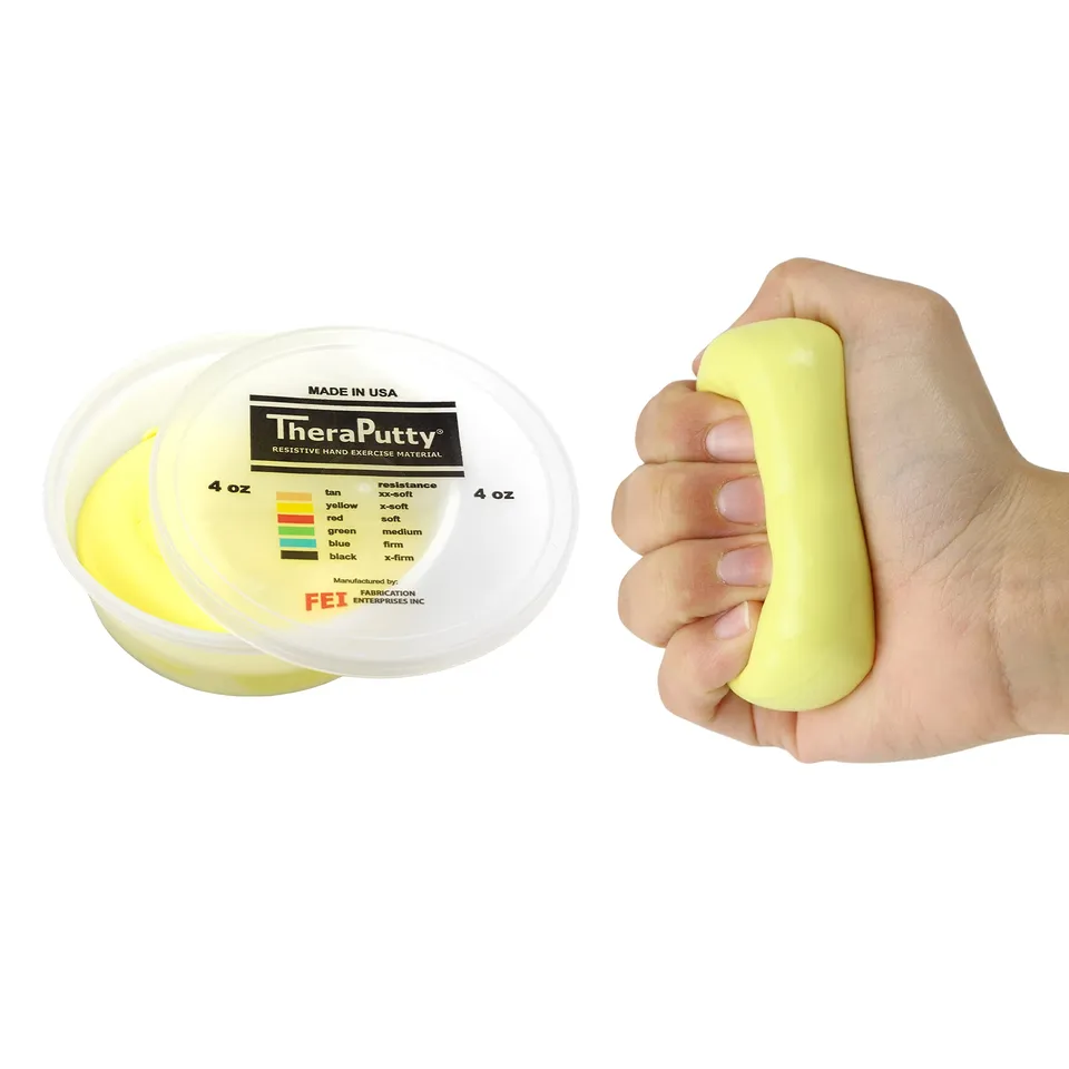 CanDo Theraputty Therapieknete 113 g gelb sehr leicht