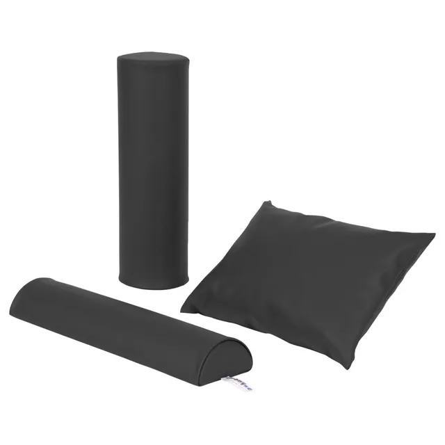 Sport-Tec Lagerungs-Set 3-tlg Rolle Halbrolle Kissen