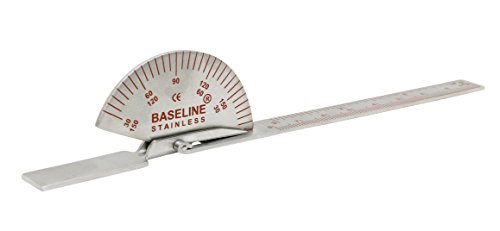 CanDo Baseline Fingergoniometer Edelstahl 15 cm kleine Gelenke