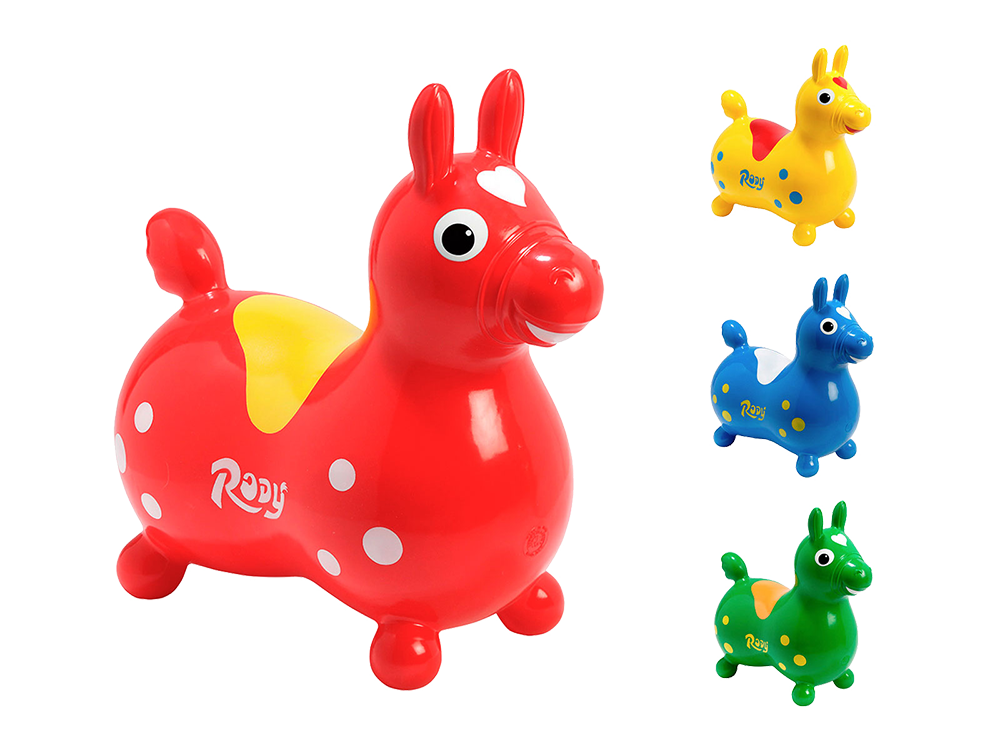 Pezzi Toys Rody Hüpfpferd aufblasbar für Kinder