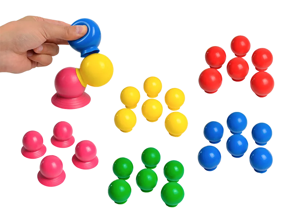 Pezzi Physiotherapy Thera Bolly Saugnapf Bälle 28 Stück
